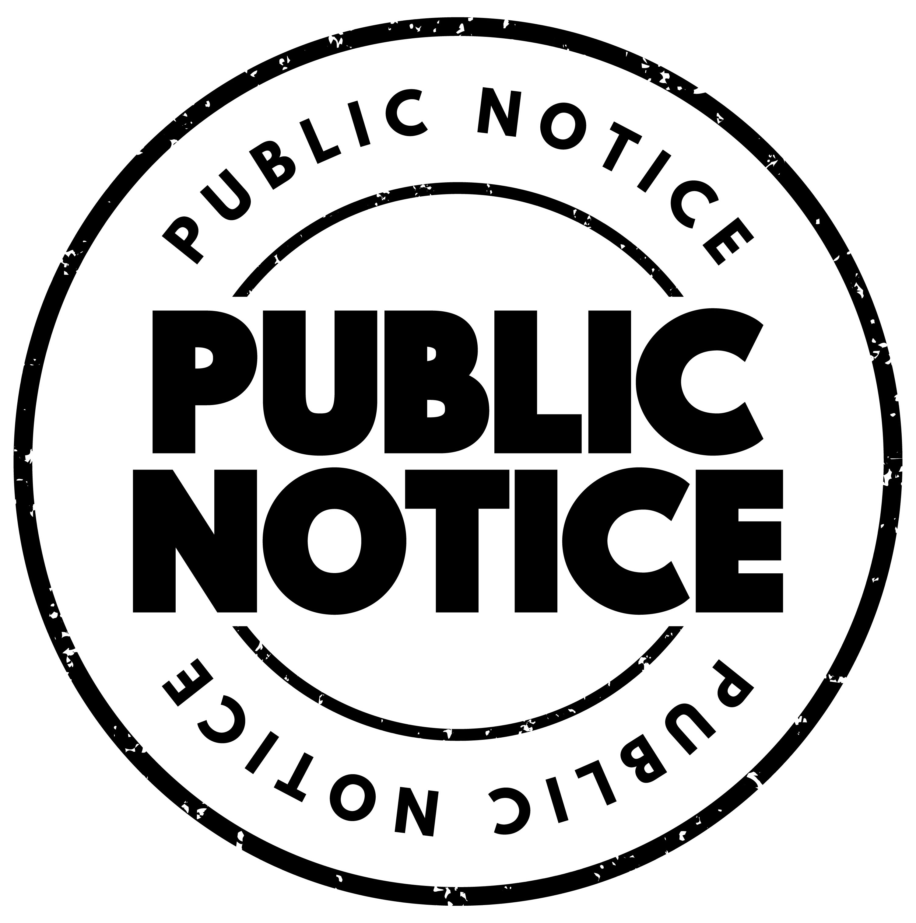 Public Notice